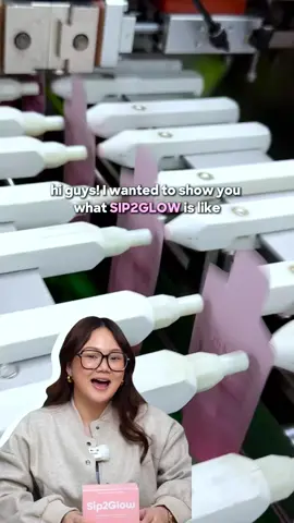 Behind the scenes with @Sip2Glow! Register now! 💗 #collagen #Sip2Glow #fyp 