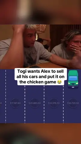 Togi wants Alex to sell all his cars and put it on the chicken game 😭 #kickstreaming #Togi #stevewilldoit #alexeubank 
