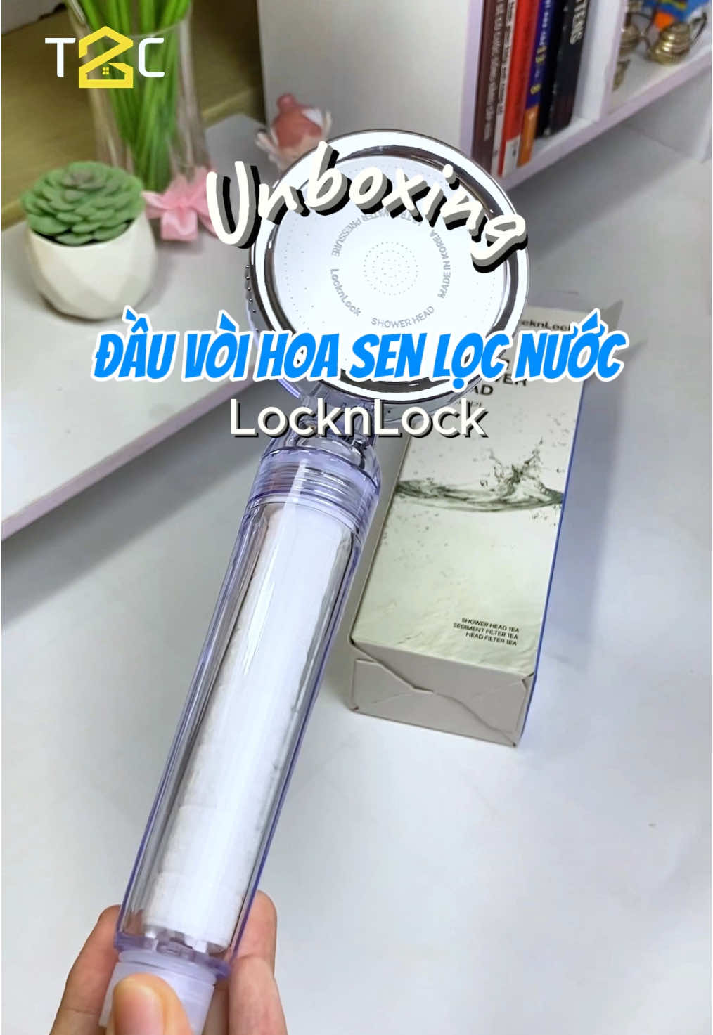 Chăm sóc sức khoẻ mỗi ngày từ những điều đơn giản nhất với Đầu Vòi Sen Lọc Nước LocknLock nhé 🥰💪 #voisen #voisenlocnuoc #voisenlocknlock #locknlock #t2cmall #t2cmalllocknlockchinhhang 