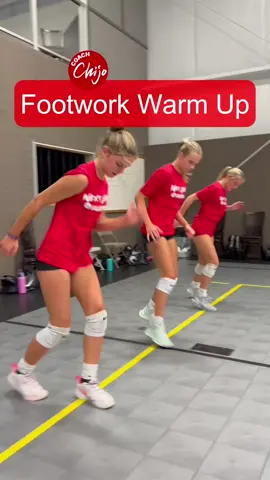 Footwork Warm Up #volleyball #volleyballplayer #volleyballworld #volleyballplayer #sport #sports #volleyballlife #athletes