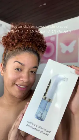 Esse item é muito bom para quem tem cravinhos como eu! Eu amei, realmente ele suga todos os cravinhos.   —> @Beauty Finds Hunter @SHEIN @SHEIN Brasil  🌟   📍 pesquise por: 7TTTT e encontre itens com super descontos. 🎀 e para mais descontos ainda, use: CasaderayQ4      #SHEINbeautyfinds #saveinstyle  #SHEIN #loveshein #recebidos #beleza #limpezadepele 