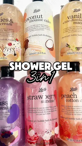 Kenapa 3in1 ? Sebab dengan satu botol ni korang dapat gunakan sebagai shower gel, bubble bath & shampoo 😍#boots #bootsshowergel #sabunmandi #shampoo #bootsviral 