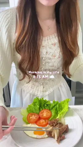 Good morning~ girlies💗⛅️ #Vlog #minivlog #dailyvlog #morningroutine #vyviandaily 