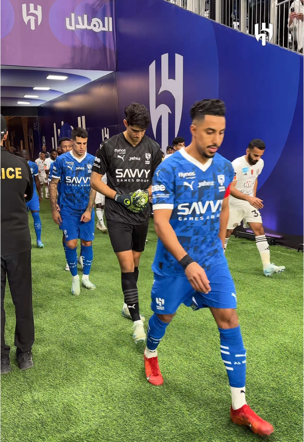 The atmosphere before kickoff ⚽️💙 #AlHilal #tiktok #SPL 