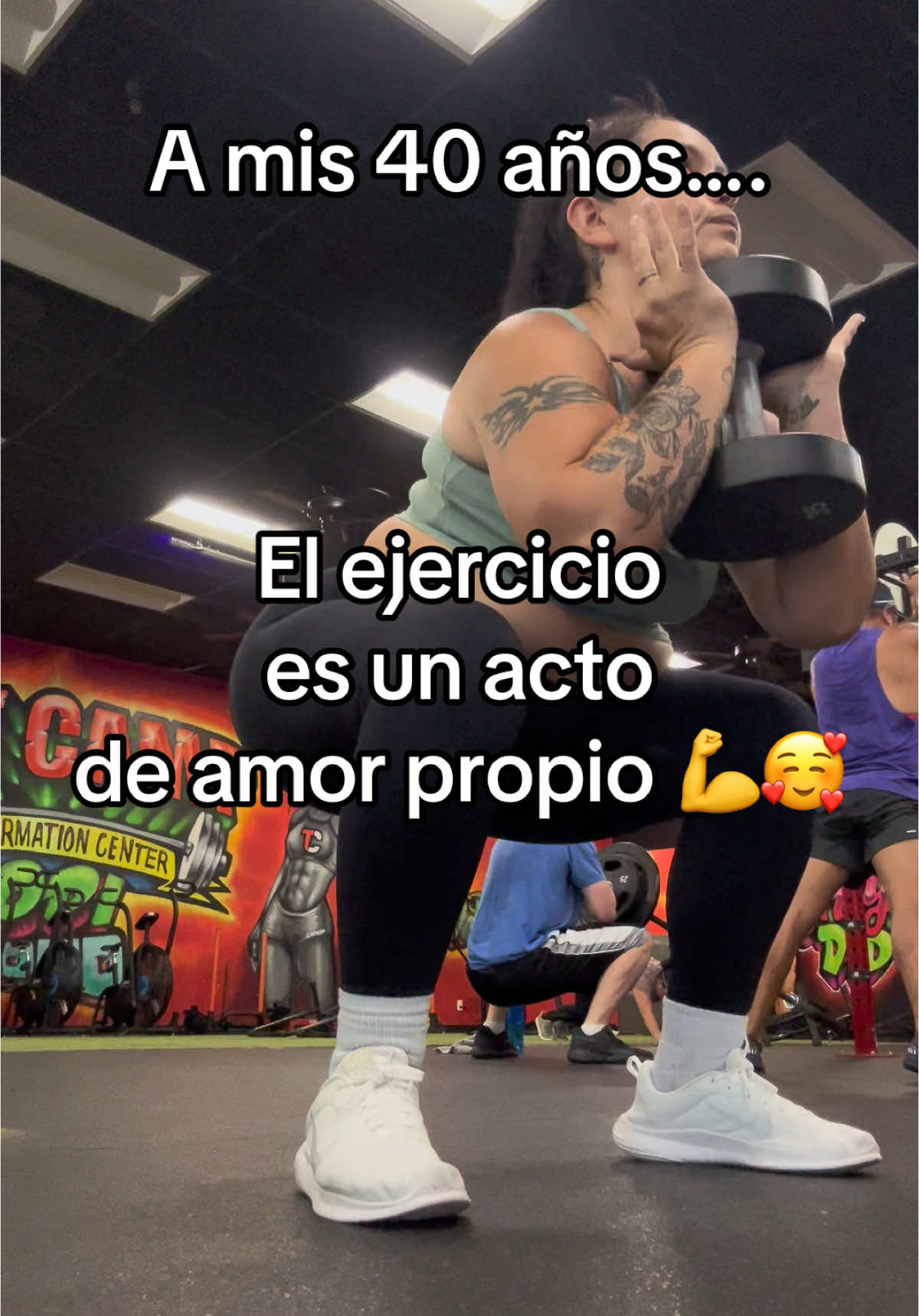 Quieranse mucho chicas! Cual es un acto de amor propio que hacen ustedes? #motivacion #gym #gymmotivation #womenover40 #masde40 #40tona 