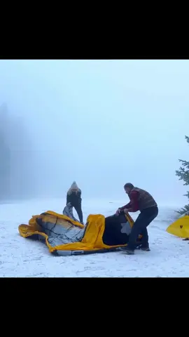 The snow season was so beautiful that we camped on a snowy day, made a fire and cooked food. #campinglife #bushcraft #survival #Outdoors #heavysnow #camping #satisfying #foryоu