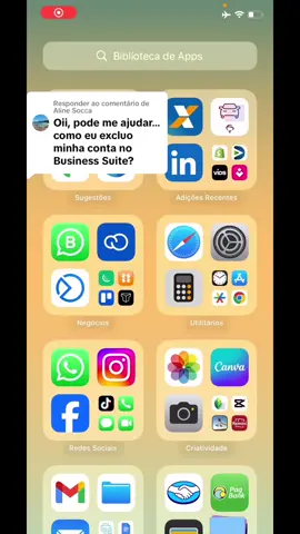 A responder a @Aline Socca #dicasinstagram #dicasinstagram #dicas_utilidades #excluirminhaconta #dicasfacebook 
