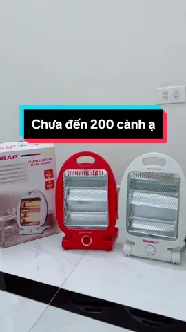Đèn sưởi hồng ngoại 2 bóng, có chế độ tự ngắt an toàn mà chưa tới 200 cành luôn ạ 😍😍 #khosilinhhuong  #dogiadung #densuoi #maysuoiam 