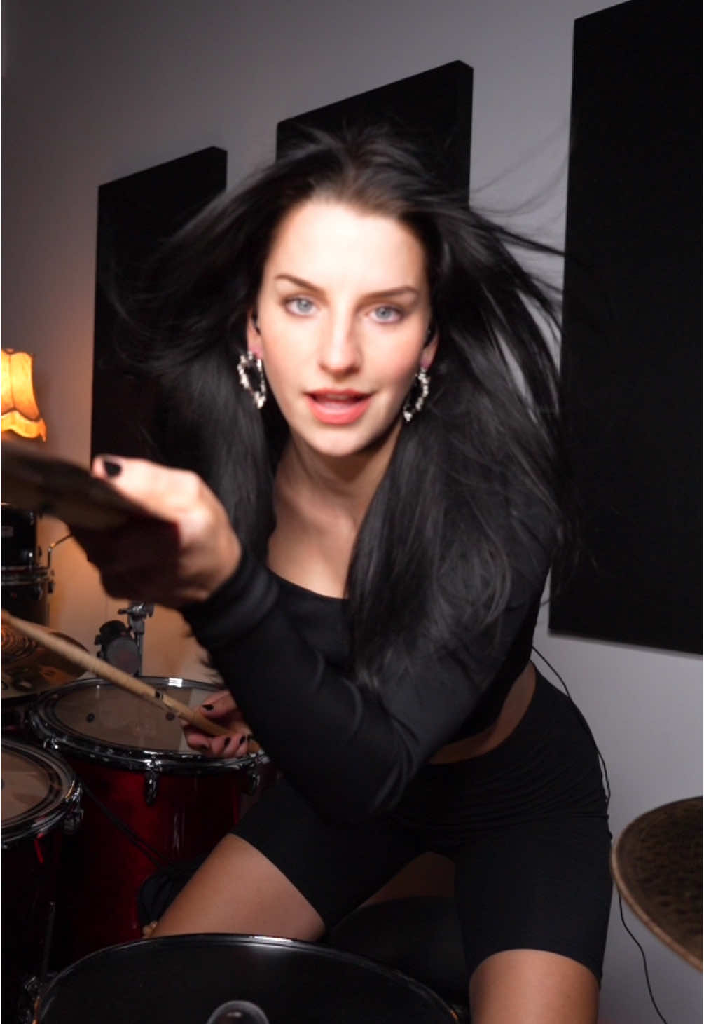 🥀 #bulletformyvalentine #bullet #drumcover #femaledrummer #drummergirl #drums 