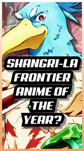 Is Shangri La Frontier the most underrated anime of the year? #animefyp #animefan #animedebate #animediscussion #shangrilafrontier #underratedanime 