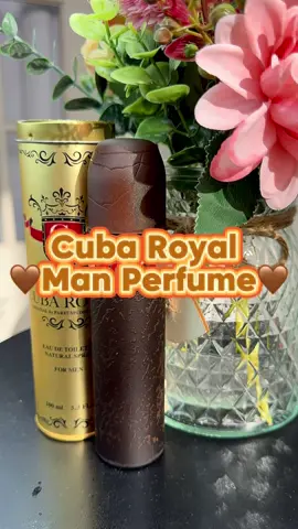 Cuba Royal is a sophisticated fragrance that blends warm spices, fruity notes, and sweet vanilla for an inviting and charming scent experience🤎🤎#TikTokBeauty #perfumetiktok #perfumes #tiktokperfume #menperfume #cuba #cubaroyal #cubaroyalperfume #cubaperfume