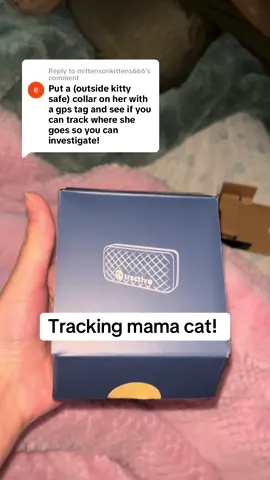 Replying to @mittensonkittens666 Tracking mama cat! Thanks to everyone who donated! We were able to get this collar because of you guys! #PetsOfTikTok #animallover #animallovers #cat #catsoftiktok #pets #stray #help 