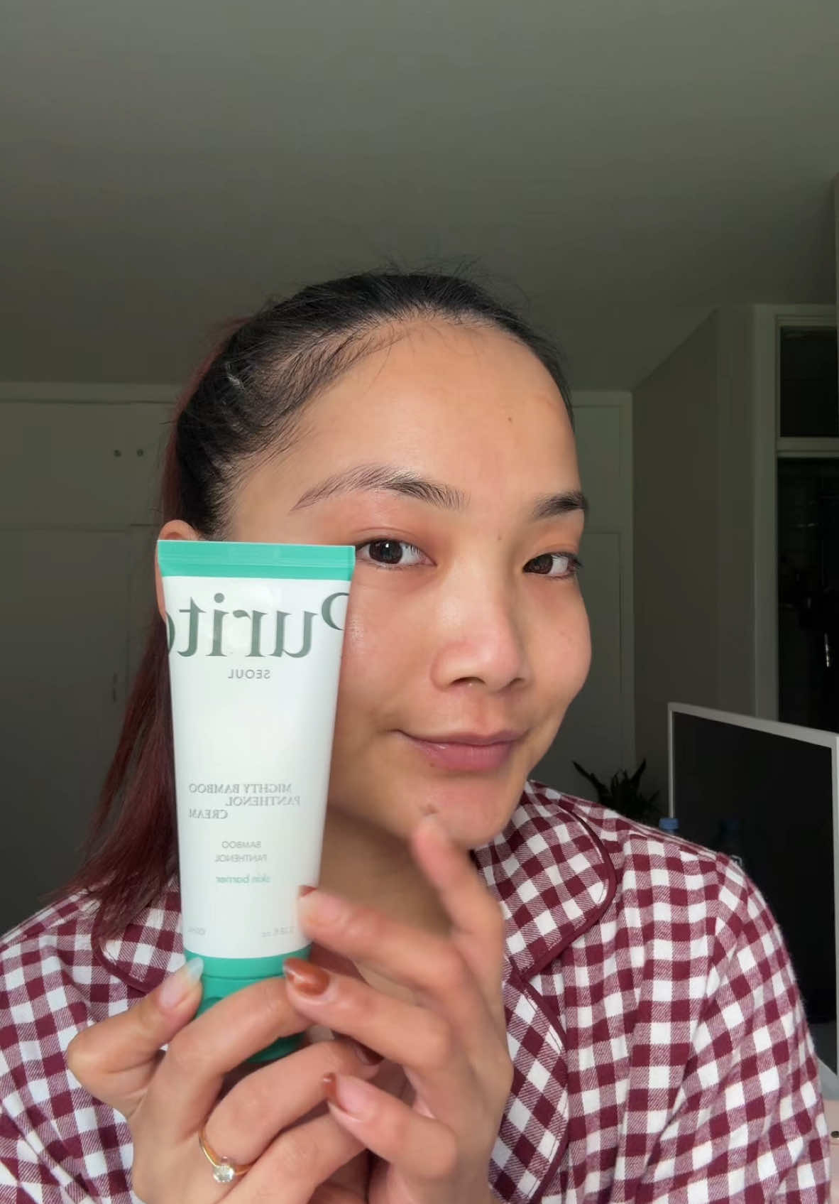 More videos coming soon …. Maybe Protect your skin barrier with @PURITO SEOUL  Mascara from @Rare Beauty ❤️ #grwm #workmakeup #skincare #yesstyle #yesstyleinfluencers #skincareroutine 