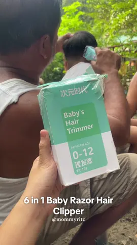 Natatakot rin ba baby mo sa razor ng mga barberl ? I got you mommy . Must have talaga to mga mommy ko . #fyppppppppppppppppppppppp #hairtrimmer #babyhairtrimmer #toddler 