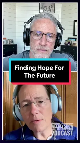Heather Cox Richardson and Jon Stewart answer a question many of us have: How do we tell the younger generation that human decency matters? #TheWeeklyShow #JonStewart 