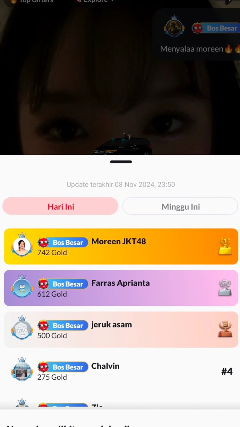 gg moreen top gifter 😭#moreenjkt48 #marshajkt48🍵 #marshajkt48 @jkt48.moreen @marsha.jkt48  #JJDayCapCut #CapCut 