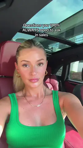 Every question you need to ask in the sale.. yall should save this one for sure #sales #salespitch #salestips #salestraining #salesman #salestok #saleswoman 