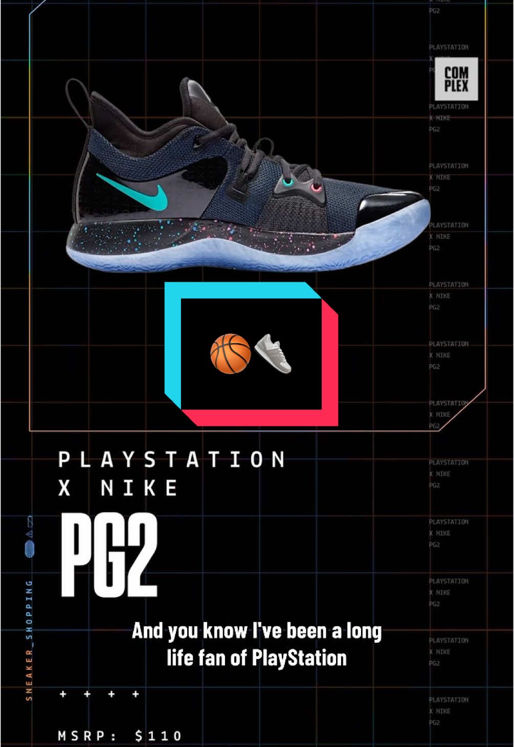 Paul George shows off his sneaker game with a shout out to the PlayStation x PG 2s.  Hit the court with a pair for your MyPlayer in The City today in #NBA2K25 #PaulGeorge #sneakerheads #PlayStation PS5@Complex 