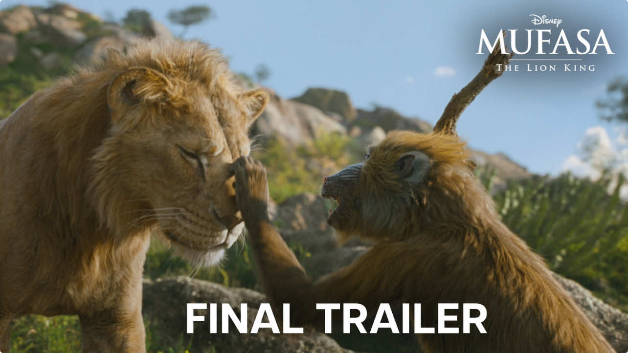 Discover the journey that forged a kingdom. Watch the new trailer for #Mufasa: The Lion King and see the movie only in cinemas 20 December.