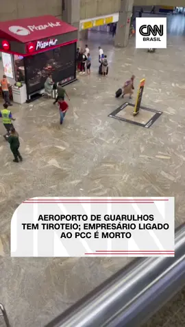 Aeroporto de Guarulhos tem tiroteio; empresário ligado ao PCC é morto #CNNBrasil #Tiroteio #Aeroporto #Guarulhos #PCC