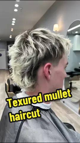 Textured mullet haircut with platinum blonde #la #hairtransformation #hairstyles #hairstylist #hairgoals #orangecounty #oc #irvine #haircolor #hairtok #hairsalon #hairstyle #haircut #mullet #textures #mullethaircut #menhairstyle #menhaircut #platinumblonde 