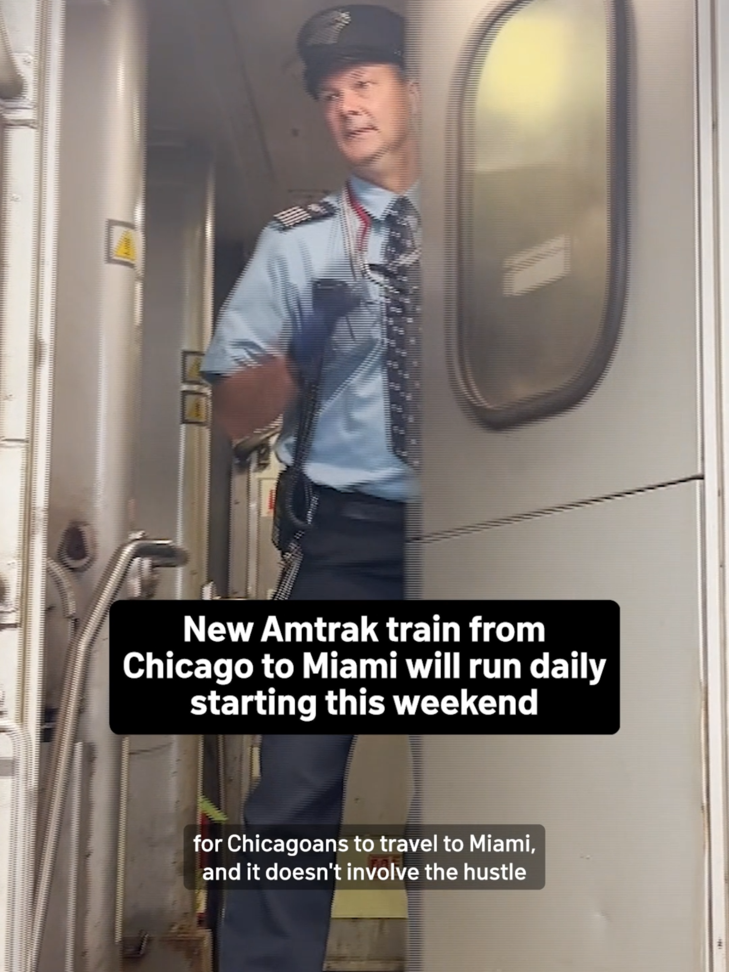 Ahead of the holiday travel rush, Amtrak is offering a new roundtrip train to take travelers all the way from Chicago to Miami -- and its first trip is this Sunday! 🚆 #amtrak #thefloridian #chicago #miami #travel #trains