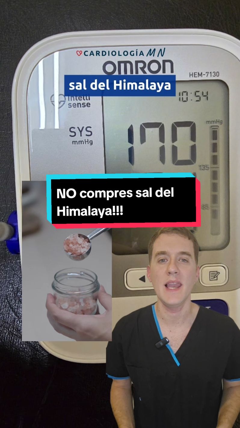 NO compres sal del Himalaya  #salrosa #saldelhimalaya #sal #hta #hipertension 