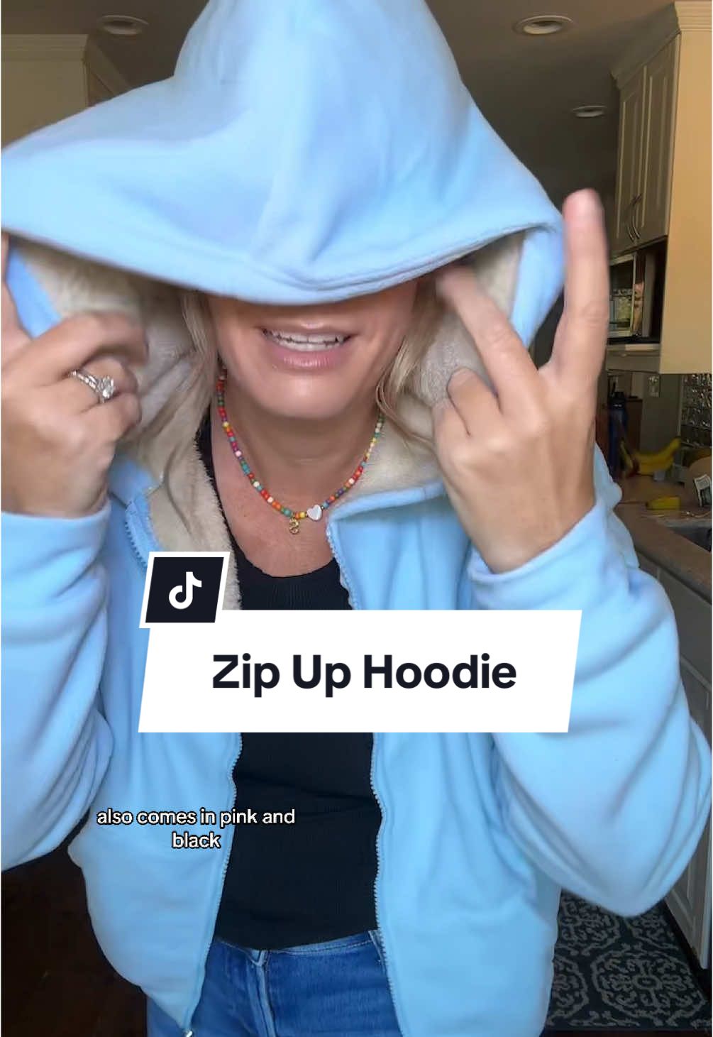 This fleece hoodie is all about that warm, cozy feeling we love! It’s super soft and lightweight, perfect for layering up or wearing on its own. Definitely a go-to piece for easy comfort every day. 🥰 #FleeceFeels #giftguide #ComfyEssentials #StayWarm #LayerUp #stylewithfeelingirl  #creatorsearchinsights 