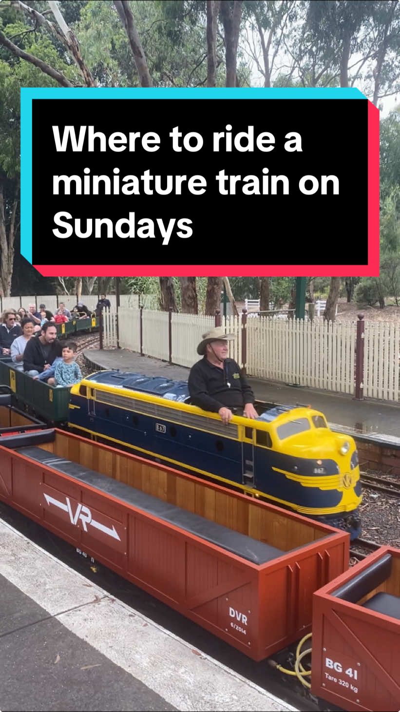 This is one of our favourite weekend activities!  Our family always enjoys a mini train ride. Screenshot our favourite spots to visit on Sundays – just make sure to Google and check their times, addresses and upcoming closed periods.   #minitrains #trainlovers #trainsinmelbourne #melbournetrains #miniaturetrainride #minitrainride #kidstrains #kiddietrain #trainparty #melbourne #todomelbourne #exploremelbourne #melbournewithkids #explorevictoria #springinmelbourne  #mumsinmelbourne #melbournemums #daytripmelbourne #melbournehotspots 