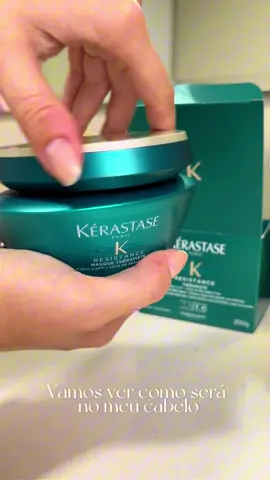 Black Friday começou muito bem, sempre quis experimentar essa máscara 😍🥰 #blackfriday #umboxing #compras #kerastase #cuidadoscomcabelo 