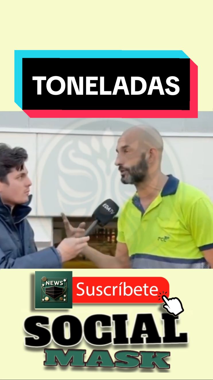 Trabajador de EMPRESA de limpieza afirma a Vito Quiles haber tirado a la BASURA 40 toneladas de DONACIONES PARA LOS  AFECTADOS por la DANA #dana #valencia #basura #toneladas #ropa #comida 