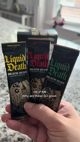 I am on an electrolyte kick and I cannot stop. These are so good.  I can’t go back to plain water.  #liquiddeath #electrolytedrink #tiktokshop 
