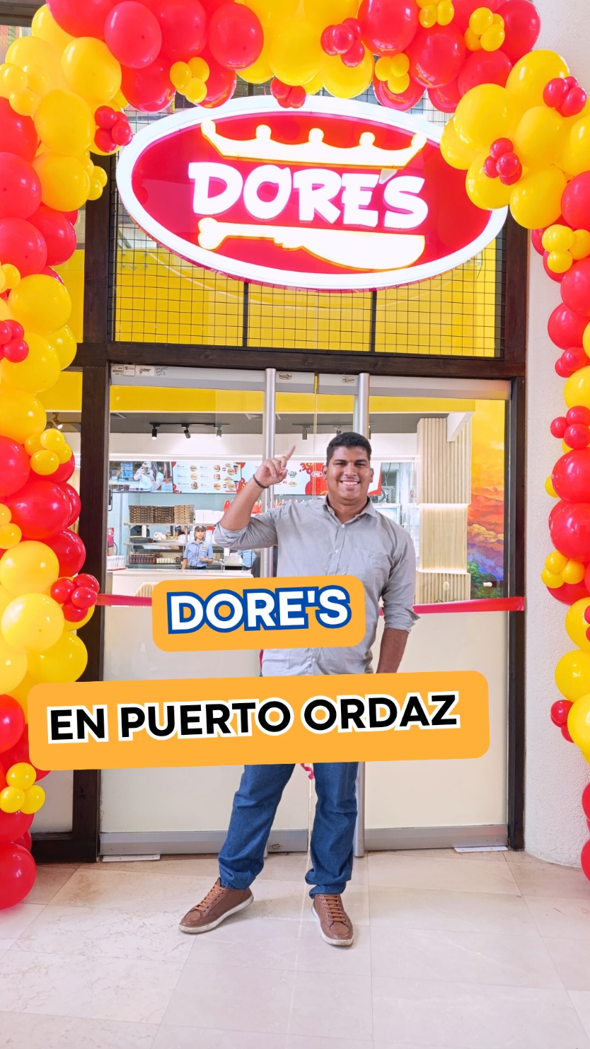DORE'S EN PUERTO ORDAZ!! 🍗⭐Me invitaron a la inauguración de un local de comida con 26 años de historia comenzando en Ciudad Bolívar, esta es su 5ta sede a nivel nacional así que acompáñame a conocerla. 🍔🍕 📍 Ubicada en el Centro Comercial Alta Vista Gourmet, al lado del Farmatodo, Puerto Ordaz - Estado Bolívar / Venezuela.  ¿Qué te gustaría probar primero? #ciudadguayana #pzo #puertoordaz #cdguayana #vzla #venezuela #doresvzla #ciudadbolivar #dores #altavista #gastronomia #review #inauguracion #contenido #mktdigital #parati #fyp #paratiiiiiiiiiiiiiiiiiiiiiiiiiiiiiii #marketing 