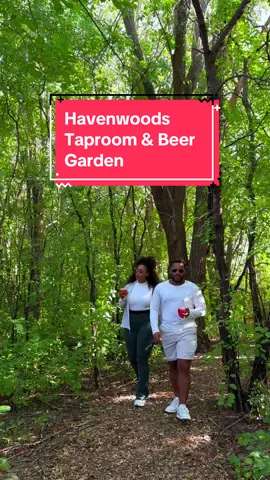 Beer ✅ Food ✅ Hiking ✅ Check out Havenwoods Taproom and Beer Garden! The perfect spot for beer enthusiasts and nature lovers. Located near Wisconsin’s only Urban State Forest, Havenwoods Taproom and Beer Garden has five acres of their own scenic woods that you can explore with a pint of beer with you 🍻 Plus, don’t forget to check out the food truck that has the best banana pudding ever! #beergarden #taproom #milwaukee #visitmke #urbanstateforest #urbantrail #beer #travel #mke #thingstodo #explore 