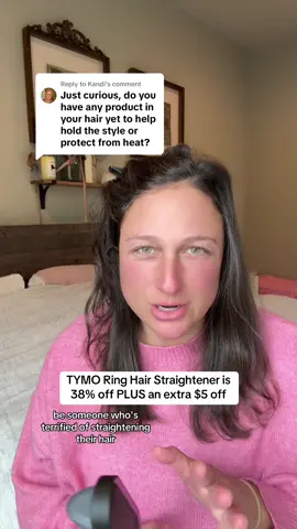 Replying to @Kandi it’s always recommended to protect your hair from heat but as someone who’s allergic to most products, I’ve been able to rest easy knowing the TYMO Ring minimizes heat damage… its just the best! Snag yours at over 38% off today! @TYMO BEAUTY US #tymo #tymobeauty #tymoring #tymohairstraightener #hairstraightener #hairtool #straightener #straighteningcomb #straighteningbrush #tymo2love #tymosbd #BrandSelect #tiktokshopblackfriday #tiktokshopcybermonday #tiktokshopholidayhaul #heatprotectant #hairproduct 
