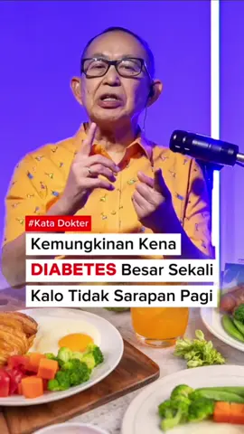 Kemungkinan kena diabetes besar sekali kalo tidak sarapan pagi, jadi jangan lupa sarapan pagi ataur pola makan sehat dan jam makannya #diabetes #diabet #makansehat #polamakansehat #diabetestipo2 #sarapanpagi #diabetesawareness 
