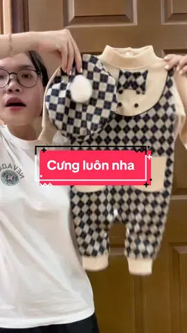 Bodychip dài tay và mũ bông cho bé yêu mặc mùa thu đông #nhishop24 #body #bodychip #bodychipchobe #xuhuong #xuhuongtiktok 