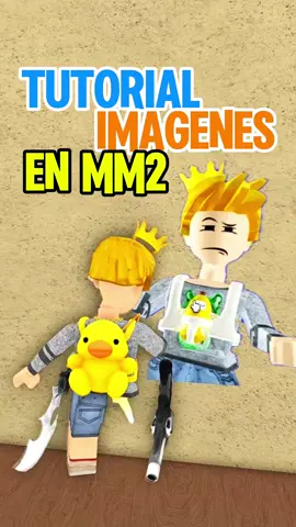 Como poner imagenes de avatares en mm2 🫢🔥#roblox 