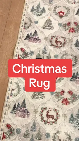The Perfect Christmas Rug Runner! 🎄🎅🏻 #creatorsearchinsights #creatorsearchinsights #tiktokshopblackfriday #christmasrug #christmashomedecor #christmasrugs #christmas #christmasrunner #christmasrugrunner christmas home decor