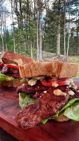 Grilled Crispy Pork BLT on the Nomad Grill! 🔥Taking the classic BLT to the next level with crispy pork and smoky flavors from the @NOMAD Grills ! Perfectly grilled, packed with flavor, and satisfying every bite. Who else is ready to try this twist on a favorite sandwich?