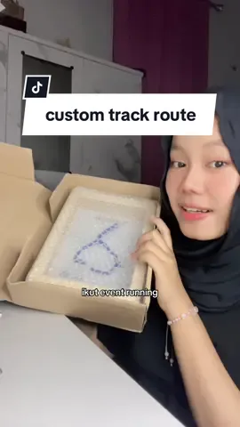 wajib punya si custom track route @jieunstudio secakep itu buat kenangan😍🤩 #foryou #rute #Running #eventrunning #CapCut 