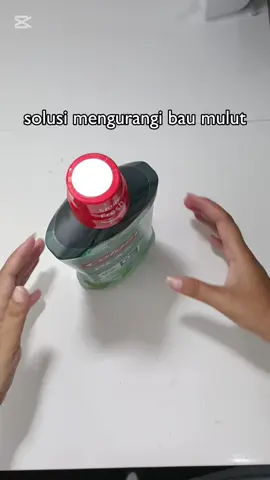 rutin pake obat kumur biar mengurangi bau mulut #obatkumur #washmouth #colgate #baumulut 