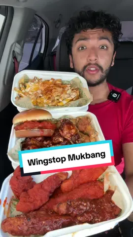 Wingstop Mukbang🐓 #foodies #wingstop #foodcritic #fastfood #FastFoodReview #wingstopmukbang #wingstopranch #mukbangeatingshow 