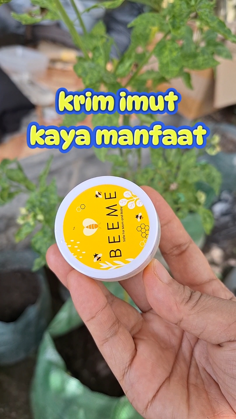 Beeme krim aman untuk bayi, ibu hamil dan menyusui #beeme #beemenourishingbalm #krimbayi #skincarebayi 