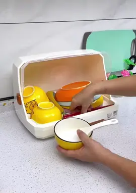 Hộp đựng bát đĩa có nắp đậy trong suốt, chống bụi và côn trùng bảo vệ sức khỏe - Khay úp chén bát cho bé ##hopdungbatdia##khayupchendia##dungcunhabep##NgQ##xuhuong