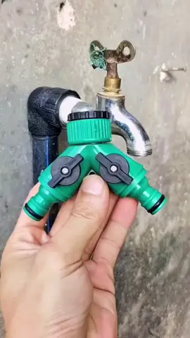 Sambungan Konektor Adaptor Selang Y Kran Air 3 Arah Quick Release #fyp #viraltiktok #sambungankran #gl3