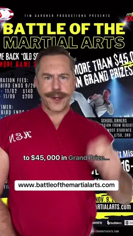 Join me in Ft.Lauderdale next week! #masterken #ameridote #battleofthemartialarts 