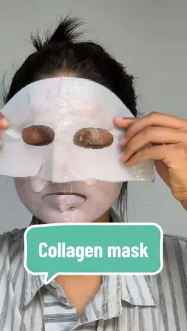 I am doing collagen mask once a week for my fine lines and dark spots✌️💙  #collagen #collagenmask #acneskin #acneproneskin #darkspots #finelines #wrinkles #skincare #acneskincare #abib #abibmask #abibcollagenfacemask #kbeauty #glassskin 
