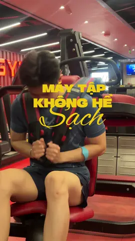 Máy tập ở phòng tập khoing hề sạch đâu #namduong #skincare #bodycare #viemnanglong #herfocus 