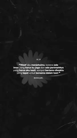 Syair cinta🥀 ~~~~~~~~~~~~ 𝙍𝙚𝙢𝙞𝙣𝙙𝙚𝙧: “𝙅𝙖𝙙𝙞𝙡𝙖𝙝 𝙥𝙚𝙢𝙪𝙙𝙖 𝙮𝙖𝙣𝙜 𝙜𝙖𝙪𝙡 𝙩𝙖𝙥𝙞 𝙩𝙖𝙖𝙩, 𝙮𝙖𝙣𝙜 𝙨𝙖𝙣𝙩𝙖𝙞 𝙩𝙖𝙥𝙞 𝙩𝙖𝙠 𝙡𝙖𝙡𝙖𝙞.” ••• Hastag🏷️ #fyp #reels #reminder #syaircinta #arabic #arabicsong #syairarab #quotes #quotesislami 
